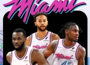 热火三巨头联手，球队未来可期得分突破，西蒙斯冲击季后赛！